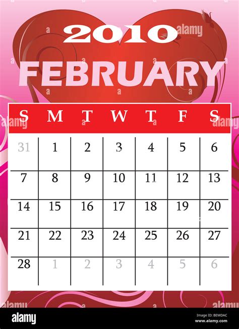 Feb 2010 Calendar